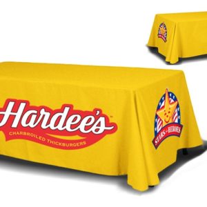 8ft Table Cover 4 sided (Close Back)