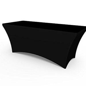 Black Stretch Table Covers