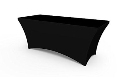 Black Stretch Table Covers