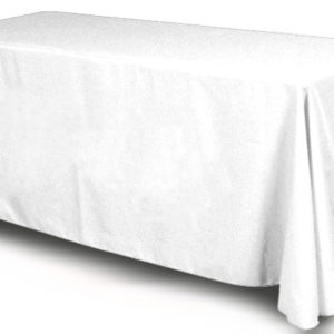 Solid Color Table Throws White
