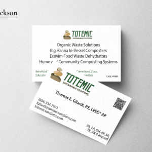 Totemic Solutions 100% Recycled Business Cards