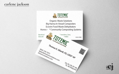 Totemic Solutions 100% Recycled Business Cards